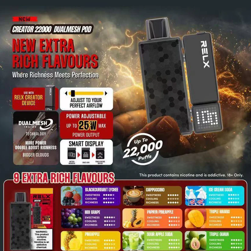 RELX Creator (large capacity 18,000 pieces) - Image 5