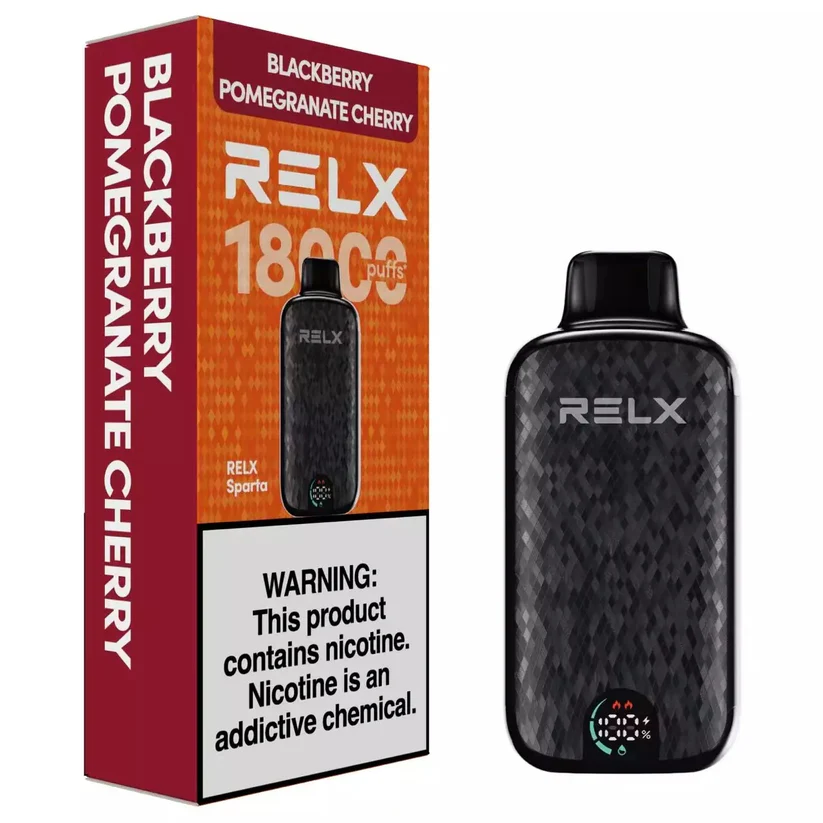 Authentic RELX Sparta 18000 puffs, large capacity mixed fruit flavor, smart display disposable e-cigarette with multiple flavors - Image 7